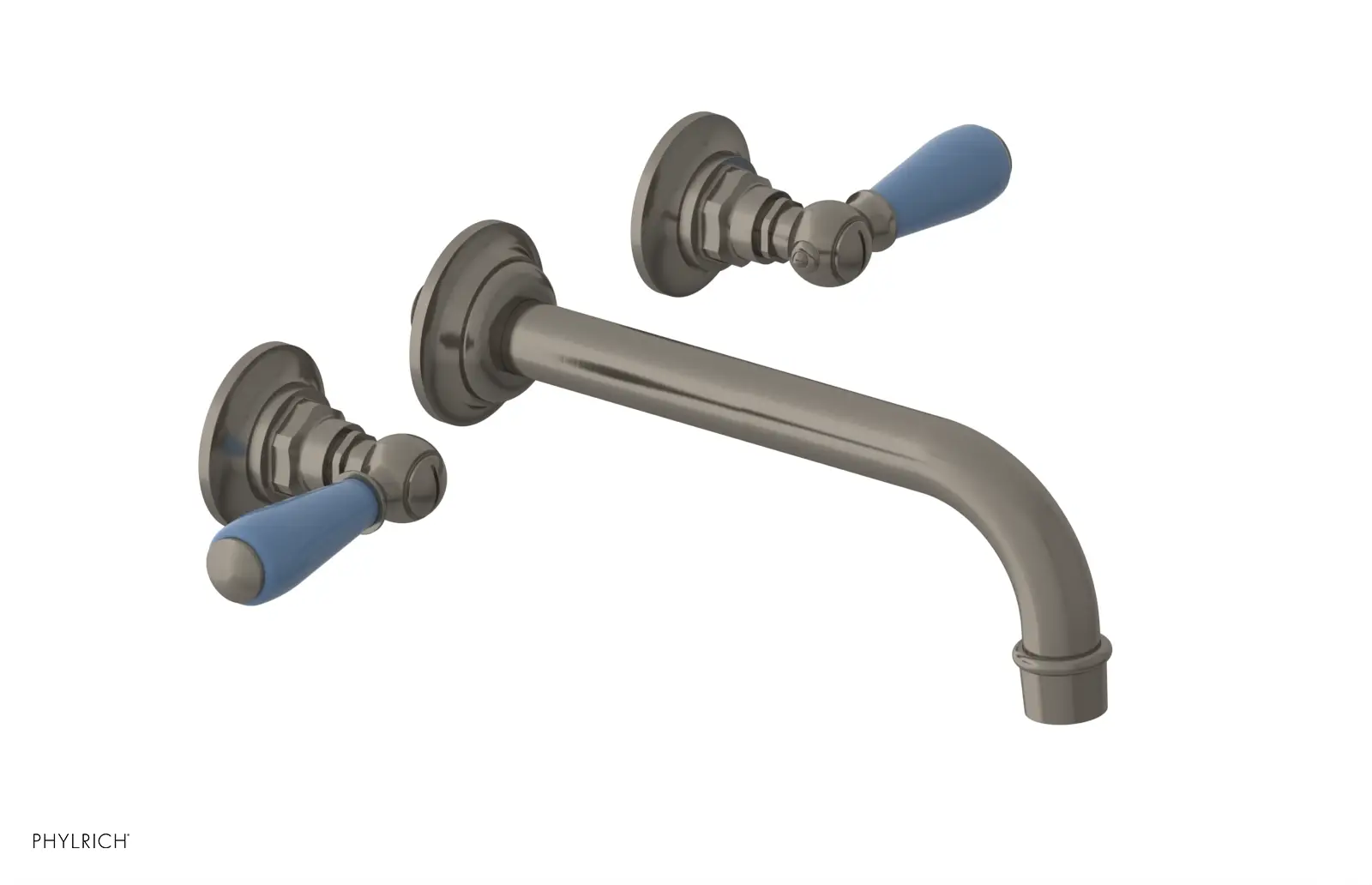 Phylrich Jamestown Wall Tub Set with Lever Handle by Phylrich