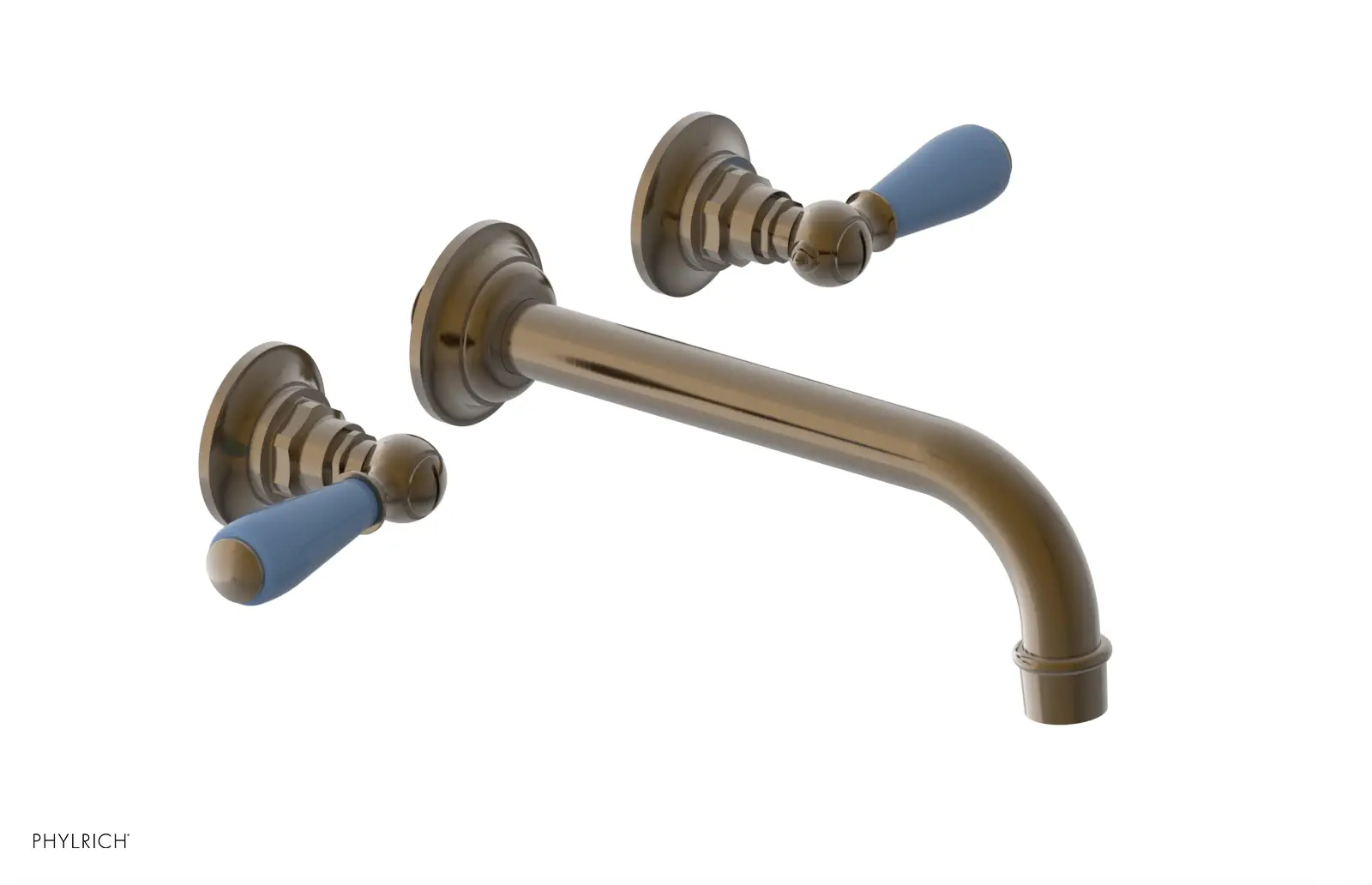 Phylrich Jamestown Wall Lavatory Set with Lever Handle by Phylrich
