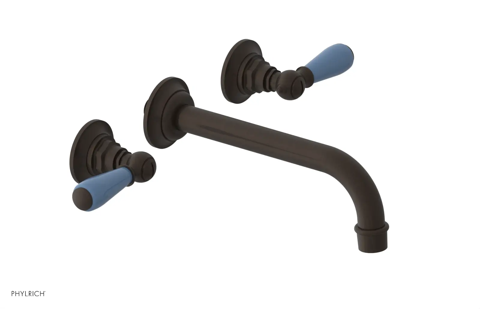 Phylrich Jamestown Wall Lavatory Set with Lever Handle by Phylrich