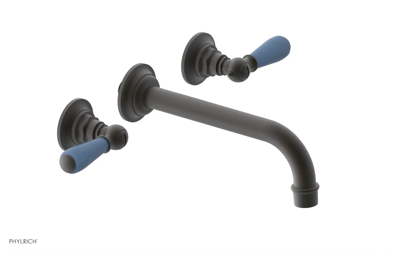 Phylrich Jamestown Wall Lavatory Set with Lever Handle by Phylrich