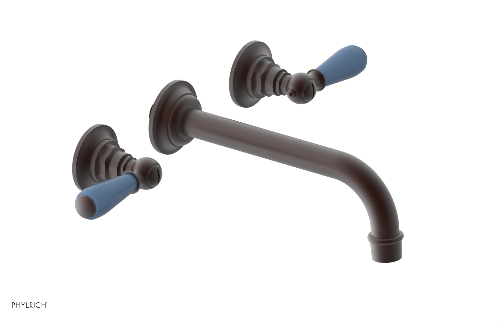 Phylrich Jamestown Wall Lavatory Set with Lever Handle by Phylrich