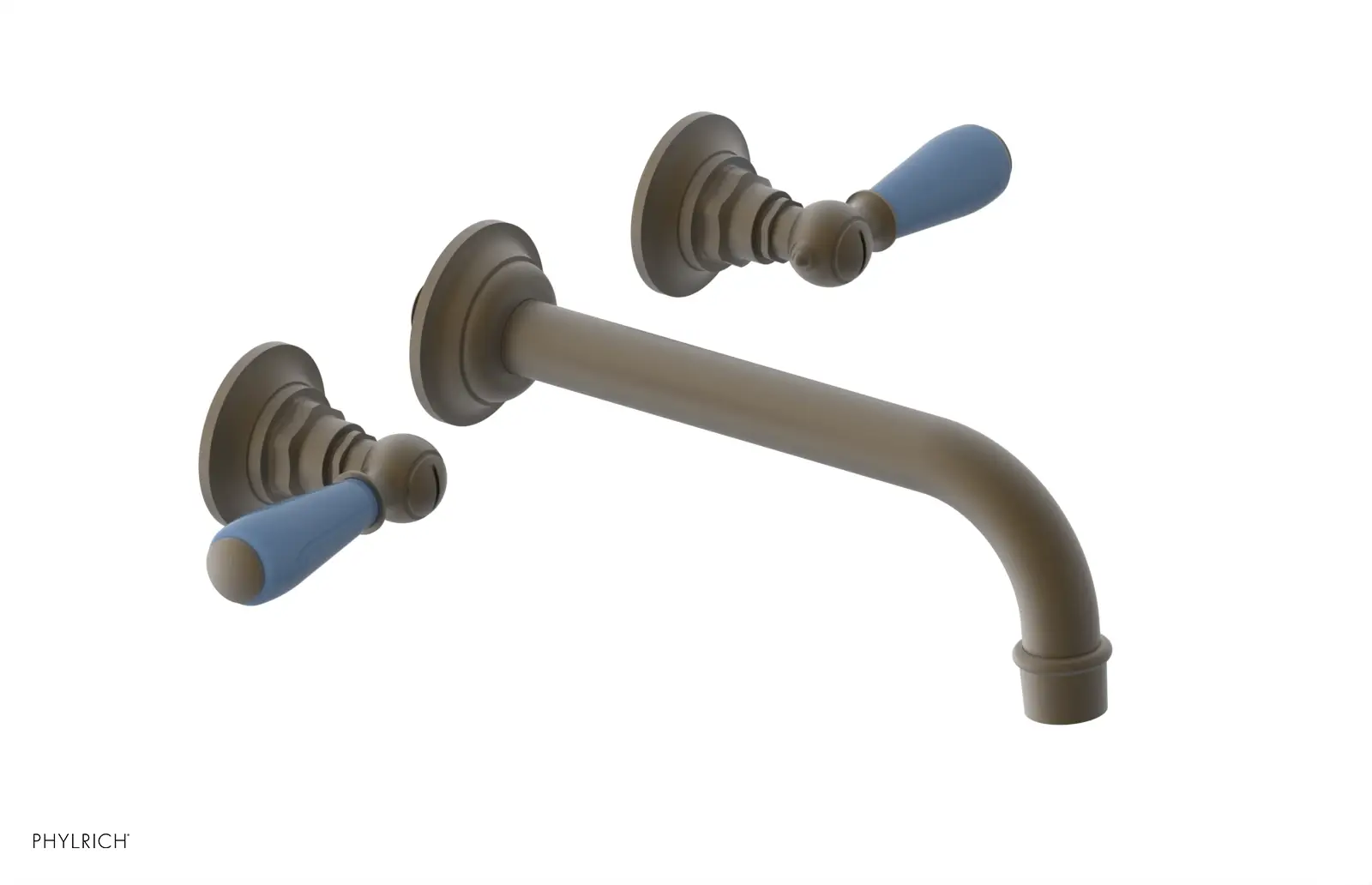 Phylrich Jamestown Wall Tub Set with Lever Handle by Phylrich
