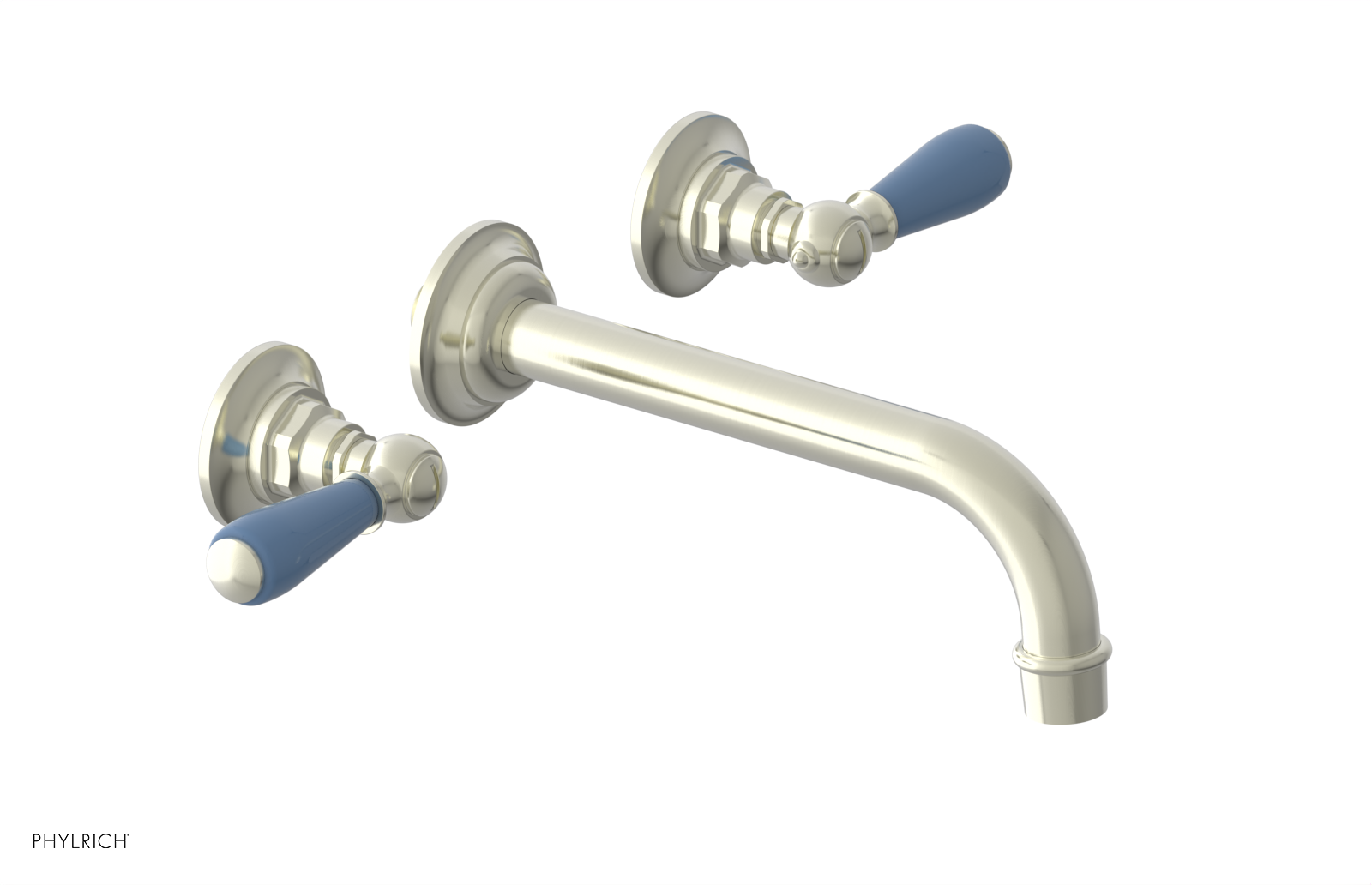 Phylrich Jamestown Wall Tub Set with Lever Handle by Phylrich