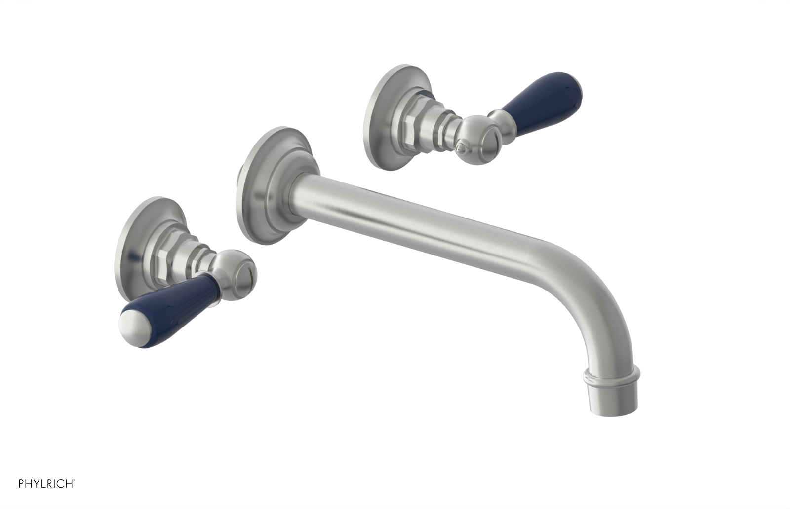 Phylrich Jamestown Wall Tub Set with Lever Handle by Phylrich