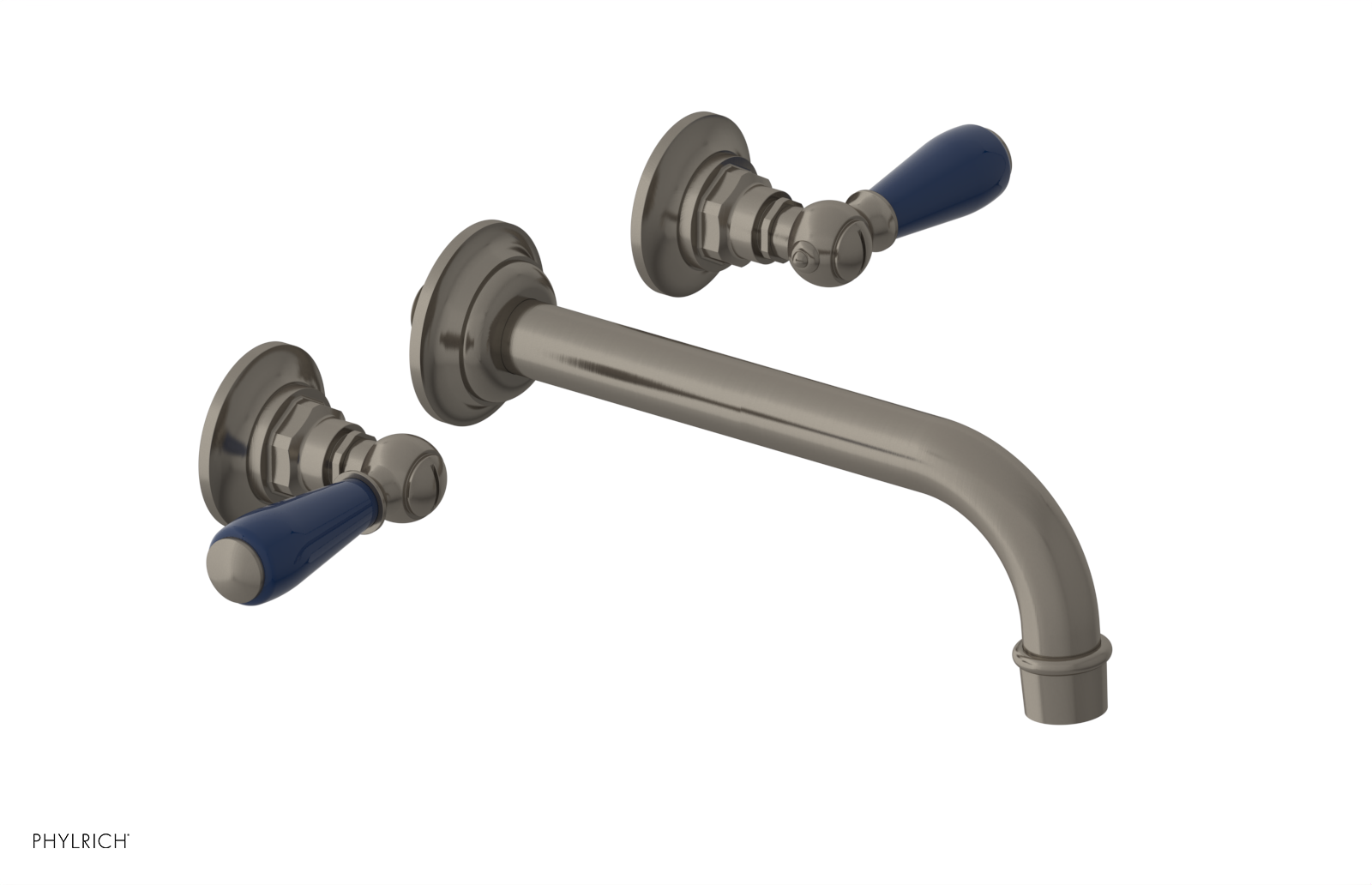 Phylrich Jamestown Wall Lavatory Set with Lever Handle by Phylrich