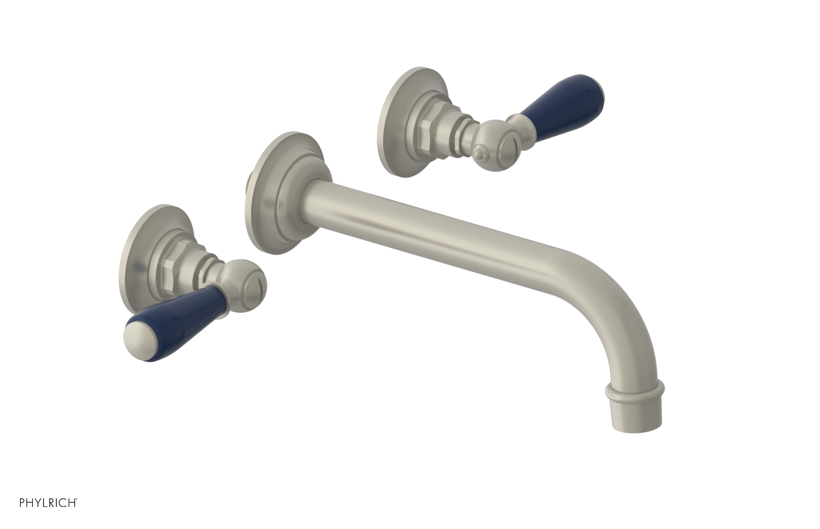 Phylrich Jamestown Wall Lavatory Set with Lever Handle by Phylrich