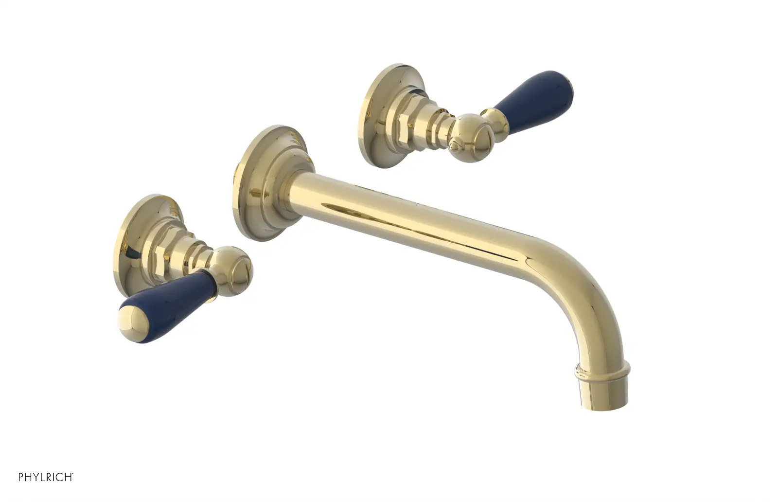 Phylrich Jamestown Wall Tub Set with Lever Handle by Phylrich