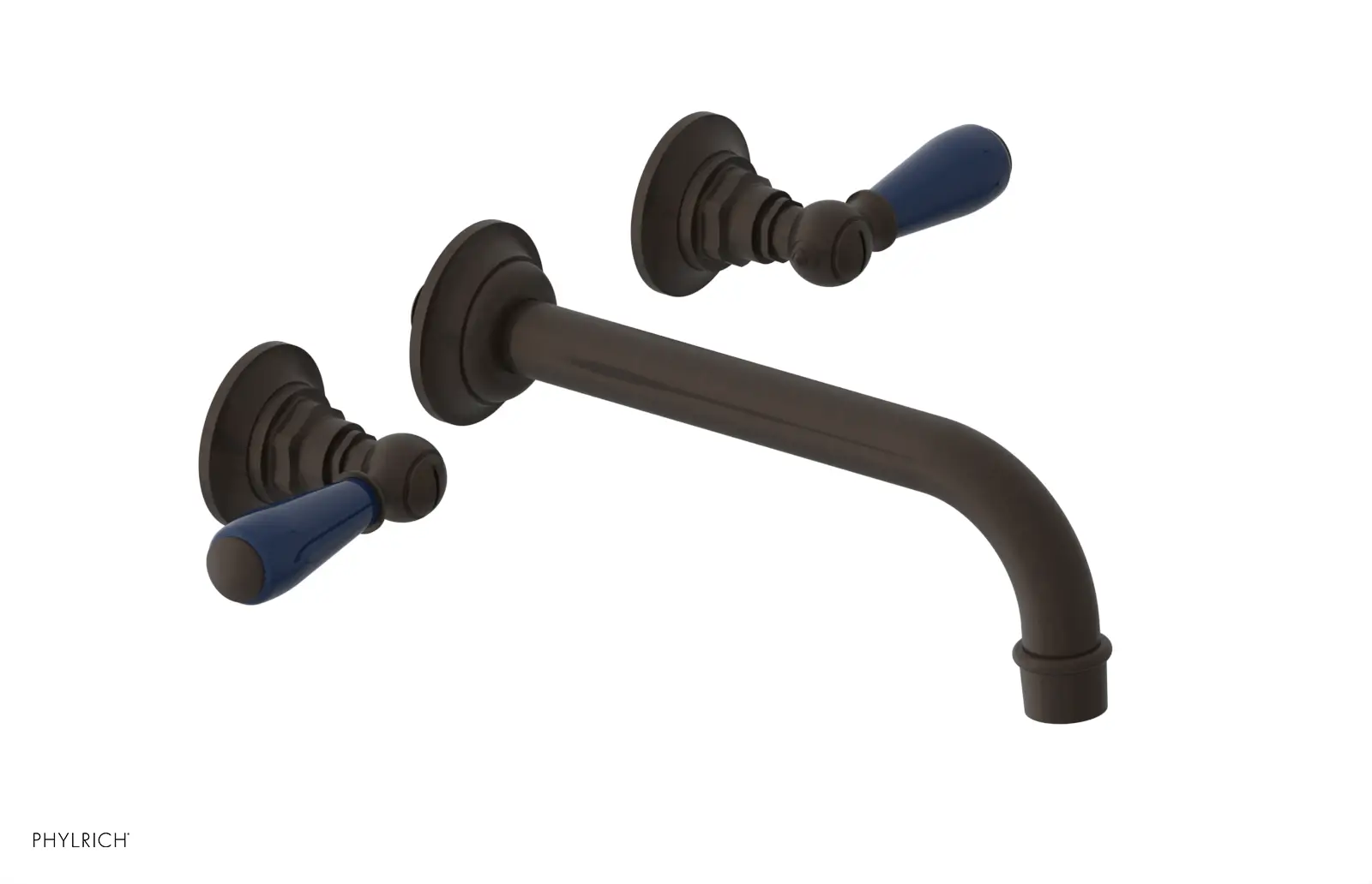 Phylrich Jamestown Wall Tub Set with Lever Handle by Phylrich