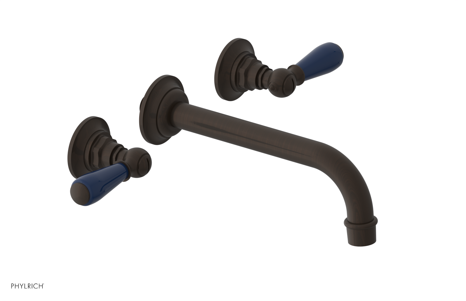 Phylrich Jamestown Wall Lavatory Set with Lever Handle by Phylrich
