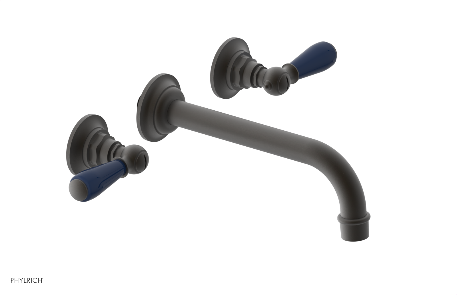 Phylrich Jamestown Wall Lavatory Set with Lever Handle by Phylrich