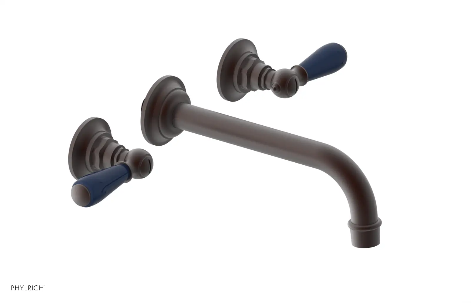 Phylrich Jamestown Wall Tub Set with Lever Handle by Phylrich