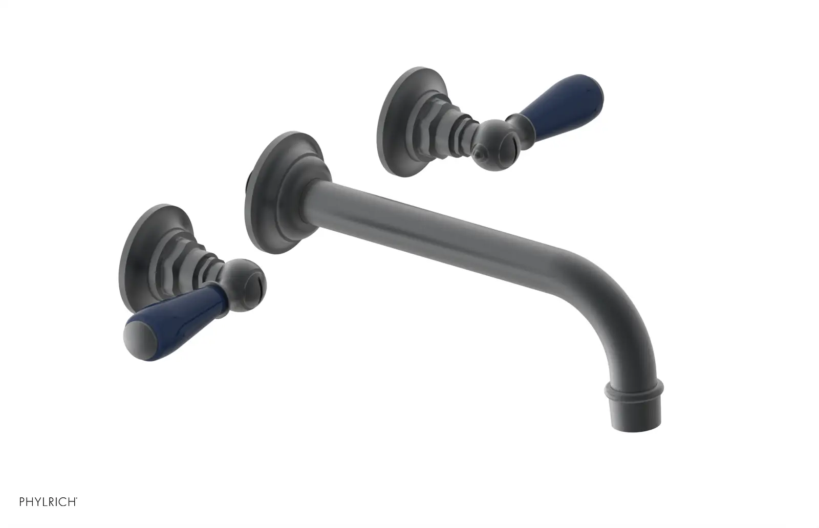 Phylrich Jamestown Wall Tub Set with Lever Handle by Phylrich