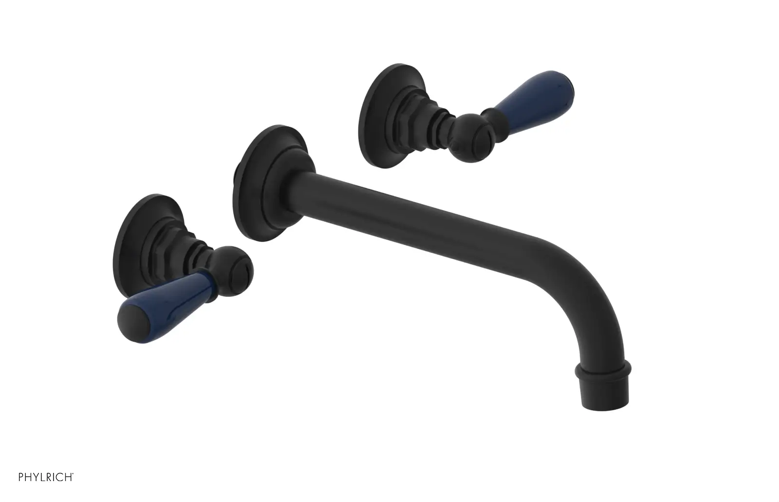 Phylrich Jamestown Wall Tub Set with Lever Handle by Phylrich