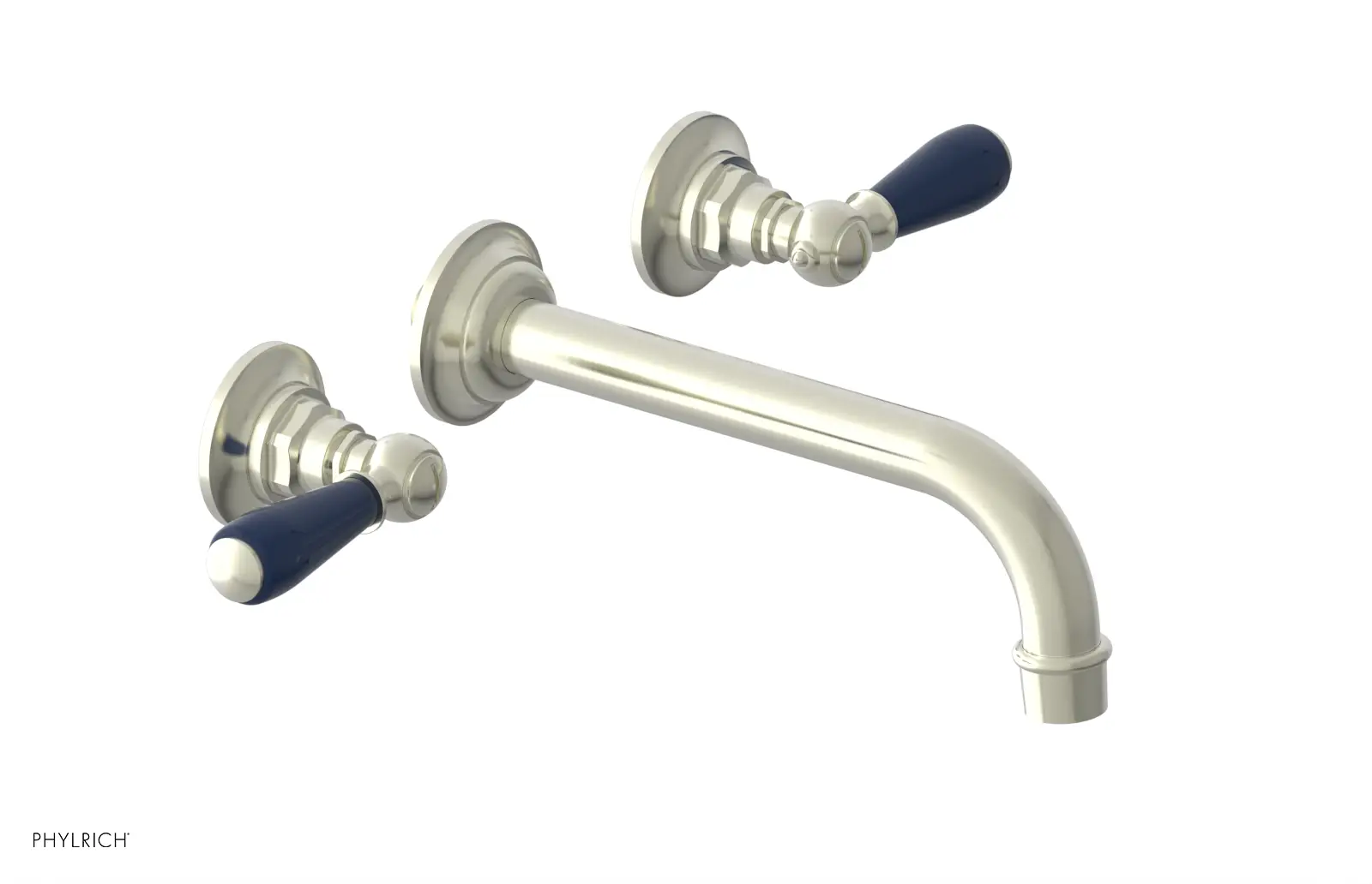 Phylrich Jamestown Wall Tub Set with Lever Handle by Phylrich