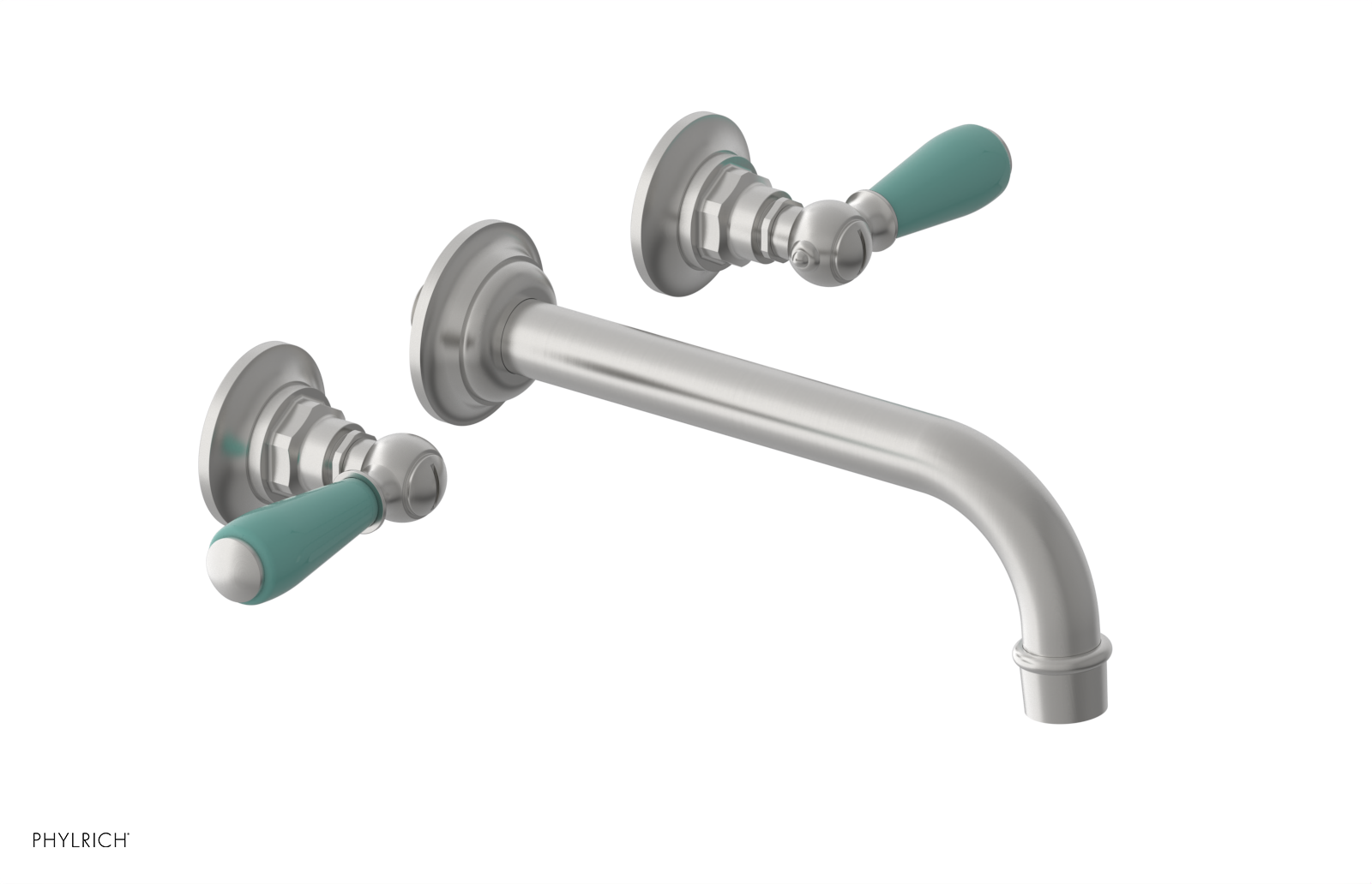 Phylrich Jamestown Wall Lavatory Set with Lever Handle by Phylrich