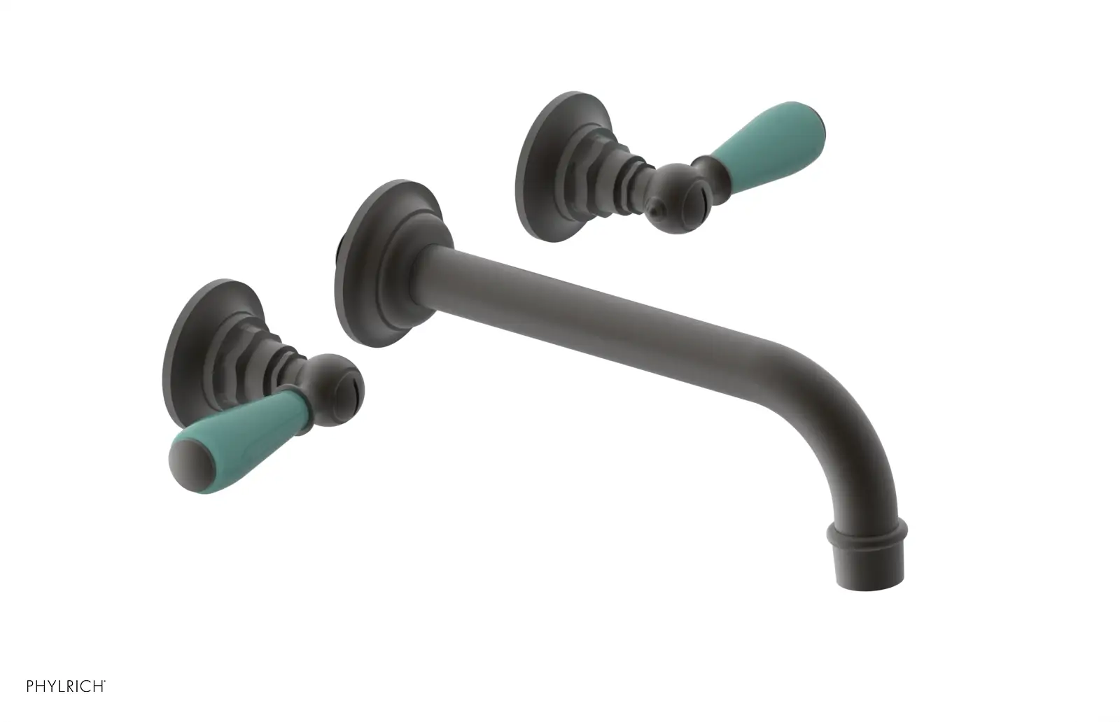 Phylrich Jamestown Wall Lavatory Set with Lever Handle by Phylrich