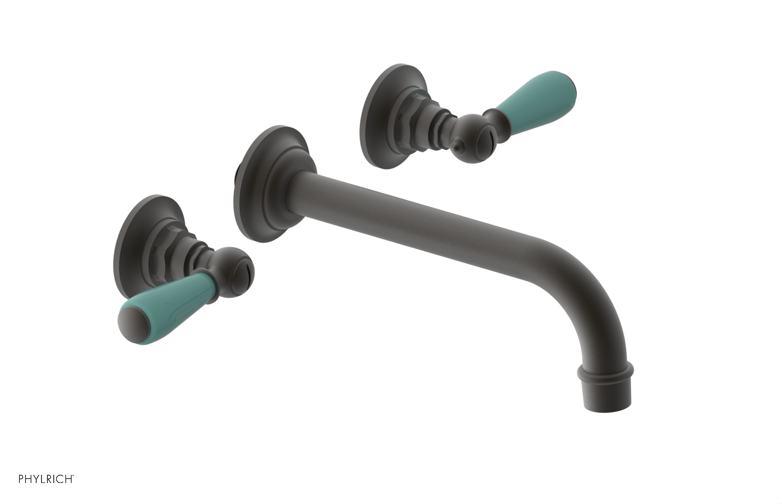 Phylrich Jamestown Wall Tub Set with Lever Handle by Phylrich
