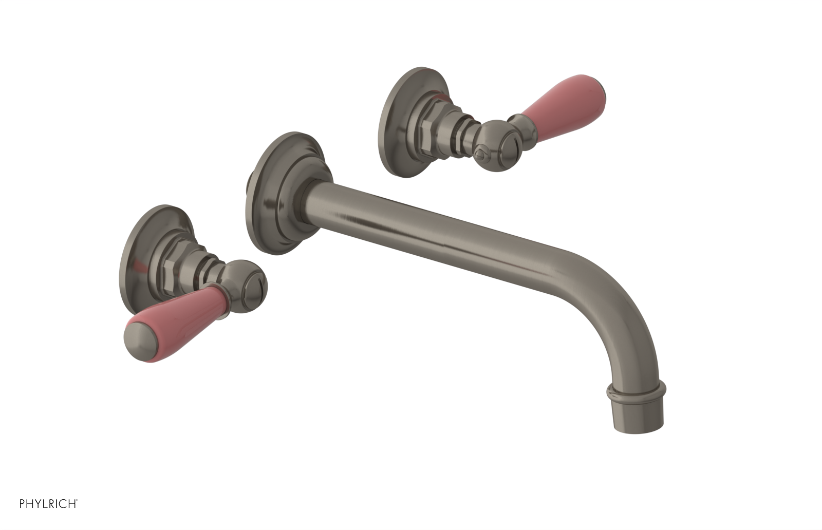 Phylrich Jamestown Wall Tub Set with Lever Handle by Phylrich