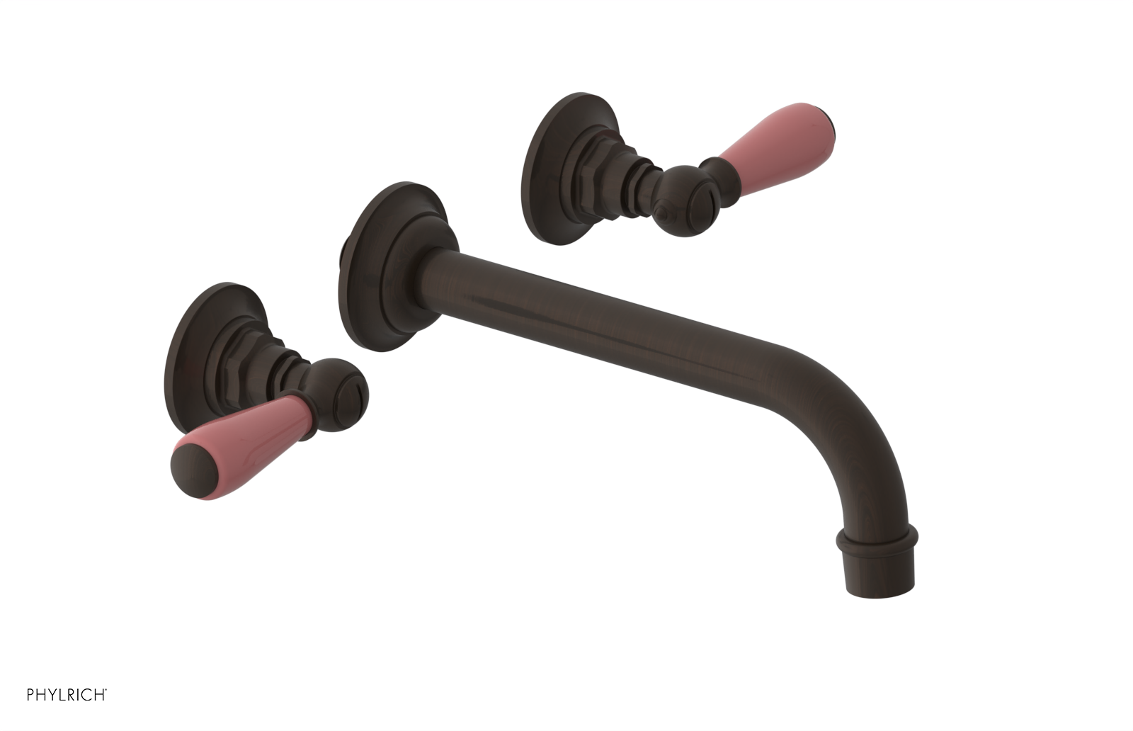Phylrich Jamestown Wall Lavatory Set with Lever Handle by Phylrich