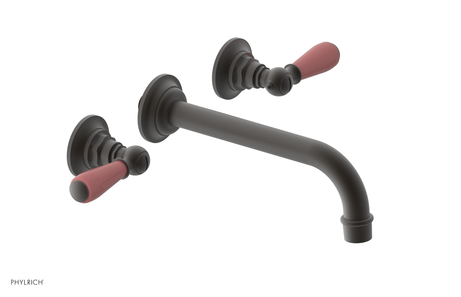 Phylrich Jamestown Wall Tub Set with Lever Handle by Phylrich