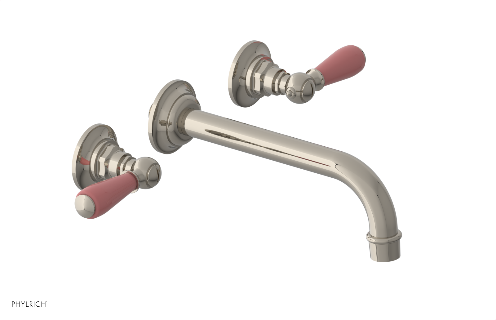 Phylrich Jamestown Wall Tub Set with Lever Handle by Phylrich