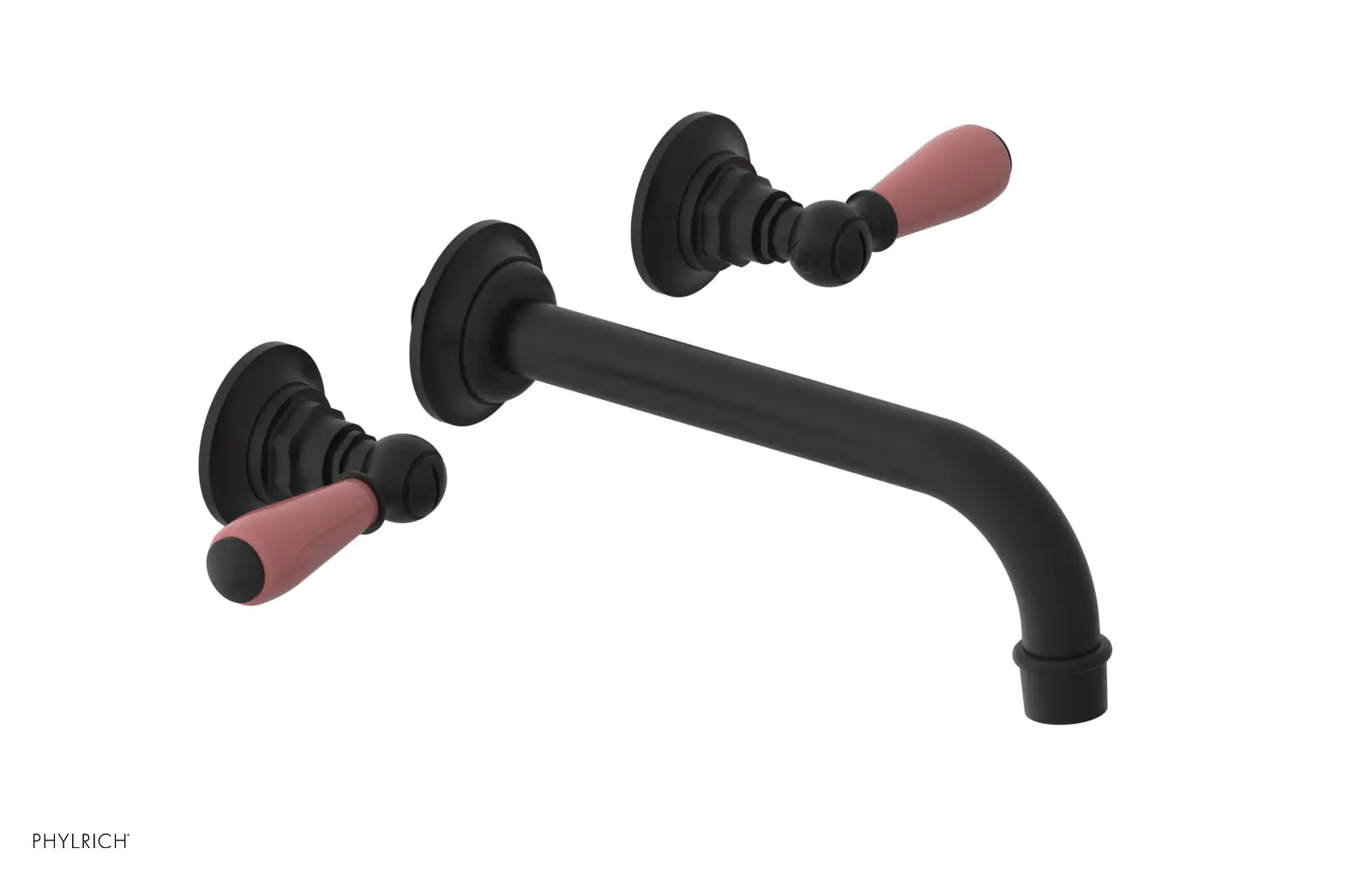 Phylrich Jamestown Wall Tub Set with Lever Handle by Phylrich