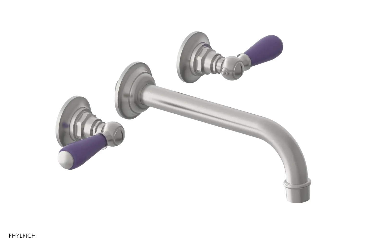 Phylrich Jamestown Wall Tub Set with Lever Handle by Phylrich