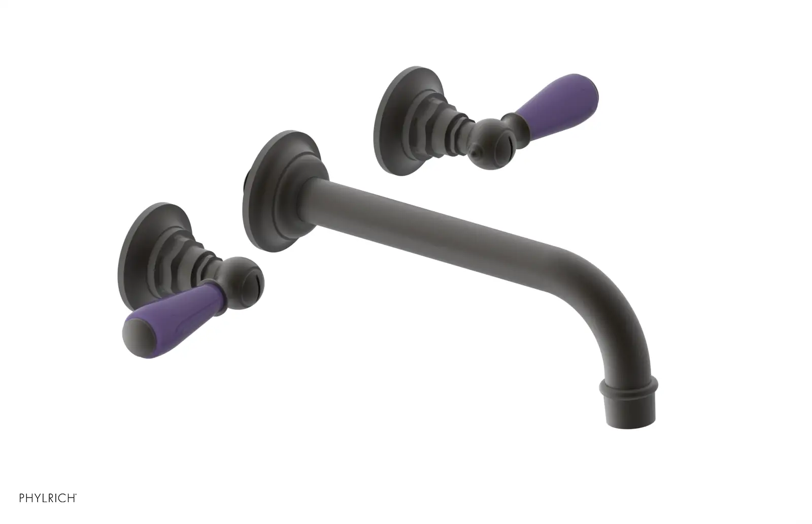 Phylrich Jamestown Wall Tub Set with Lever Handle by Phylrich