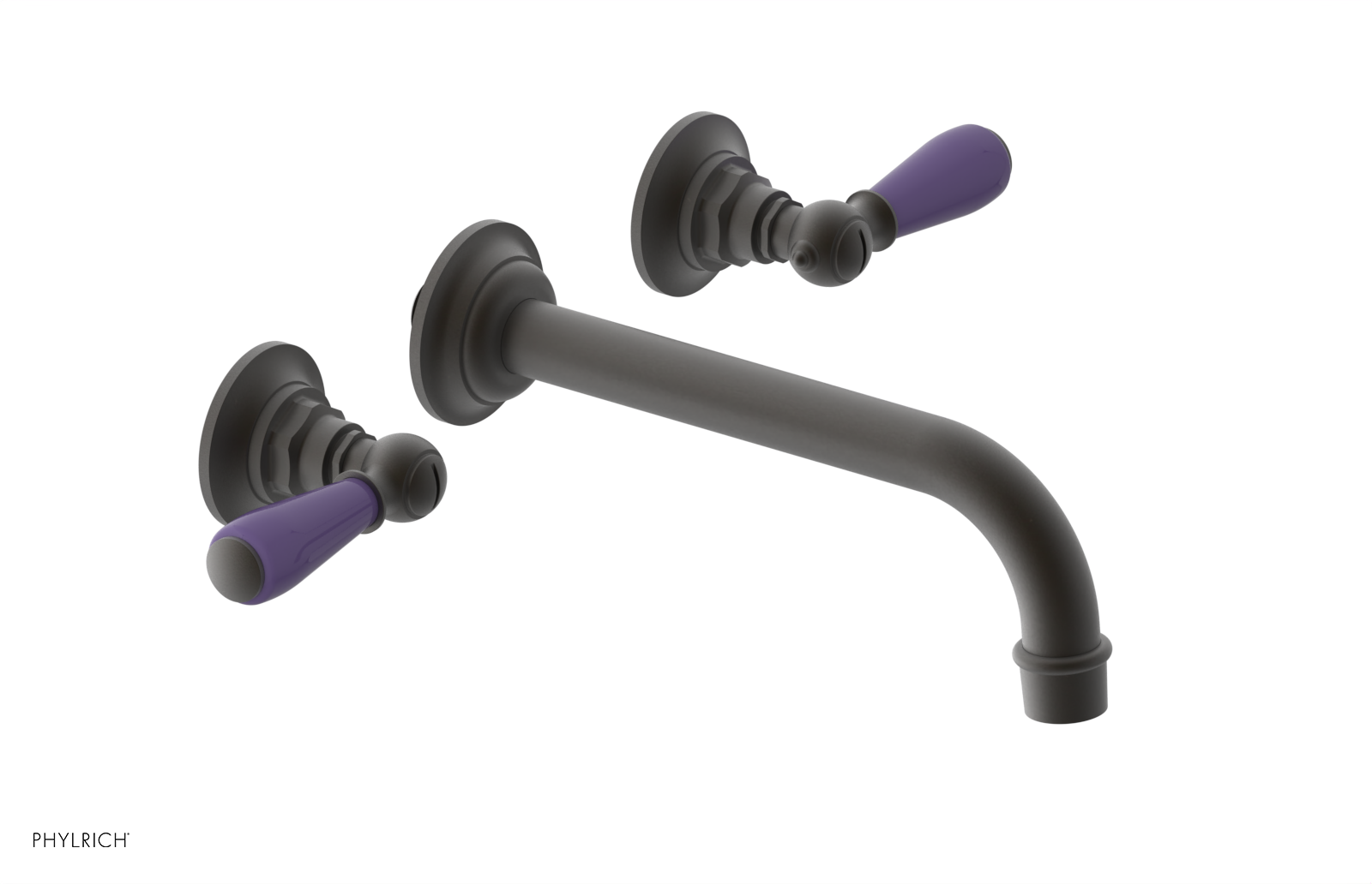 Phylrich Jamestown Wall Lavatory Set with Lever Handle by Phylrich