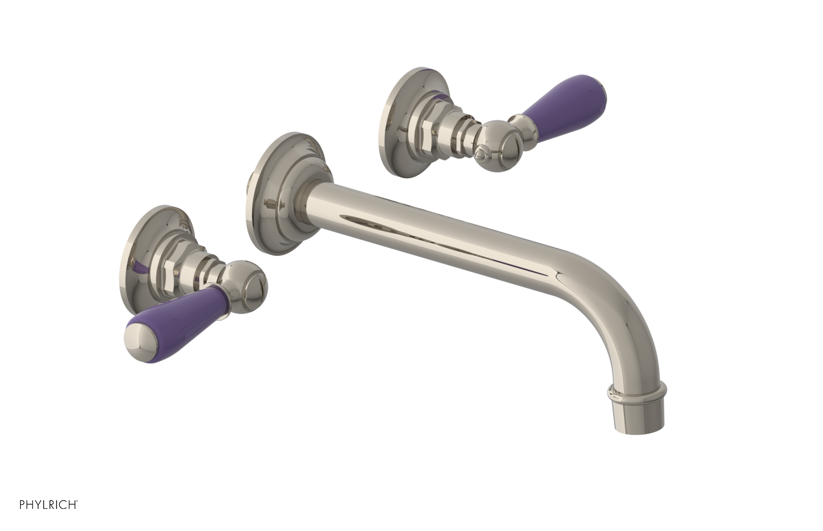 Phylrich Jamestown Wall Tub Set with Lever Handle by Phylrich