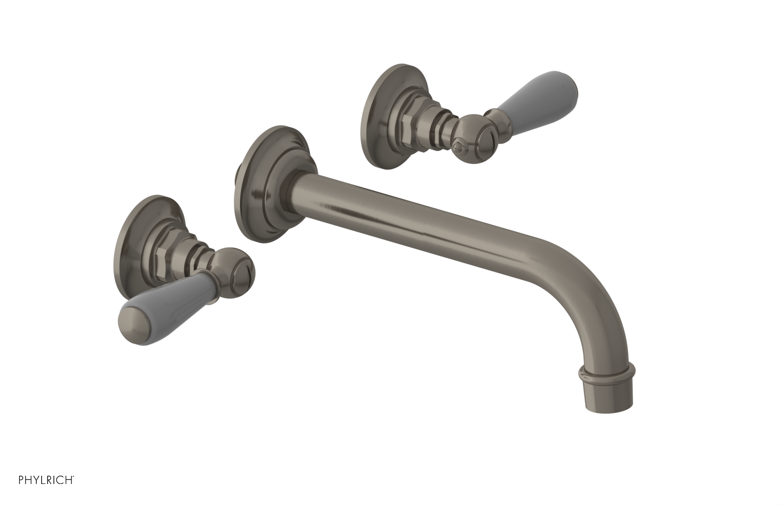 Phylrich Jamestown Wall Tub Set with Lever Handle by Phylrich