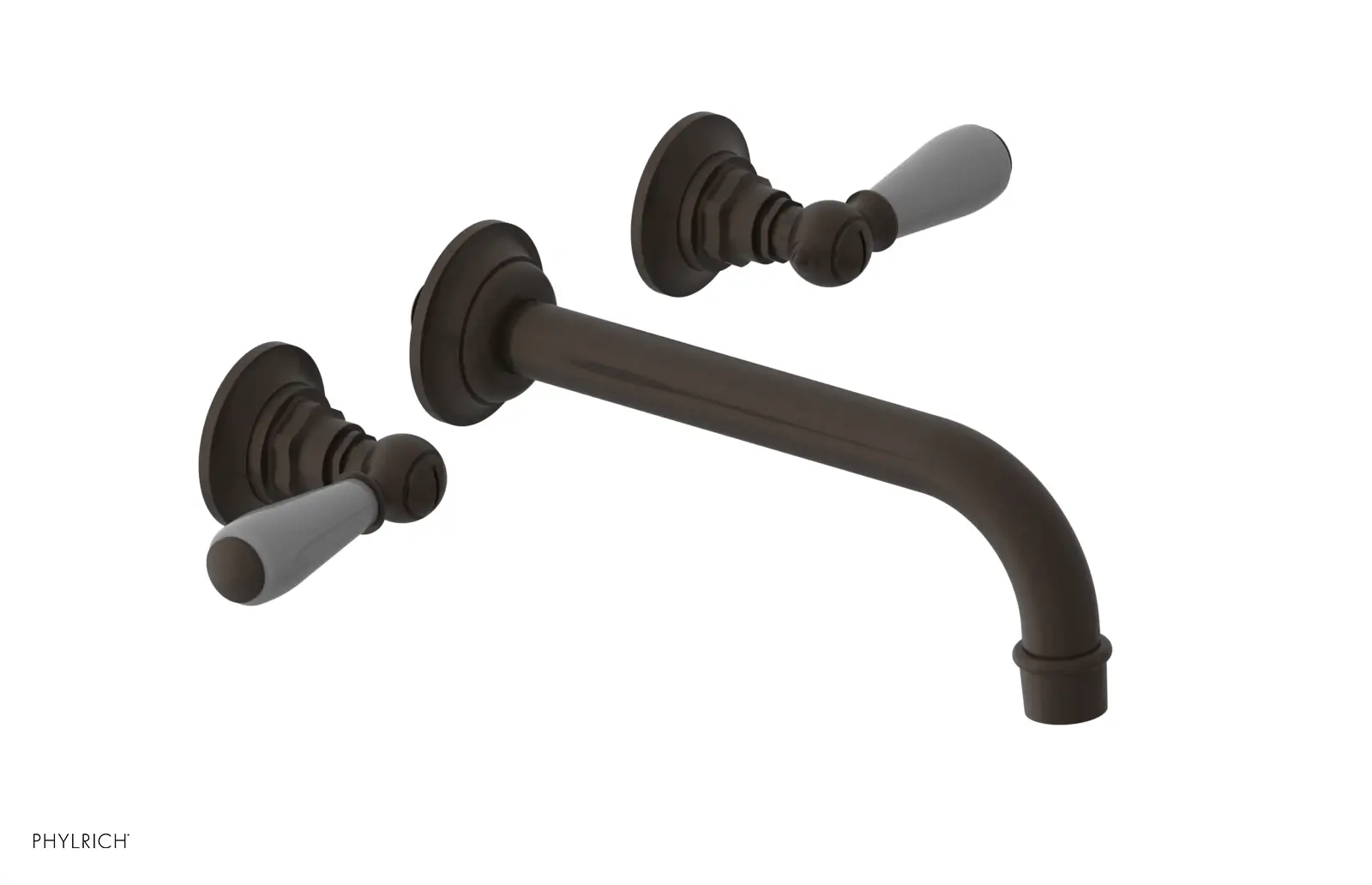 Phylrich Jamestown Wall Tub Set with Lever Handle by Phylrich
