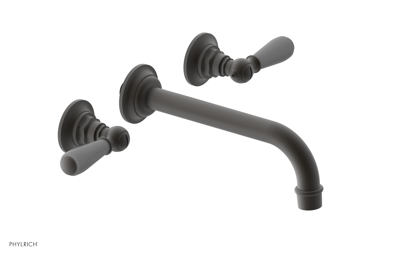 Phylrich Jamestown Wall Lavatory Set with Lever Handle by Phylrich