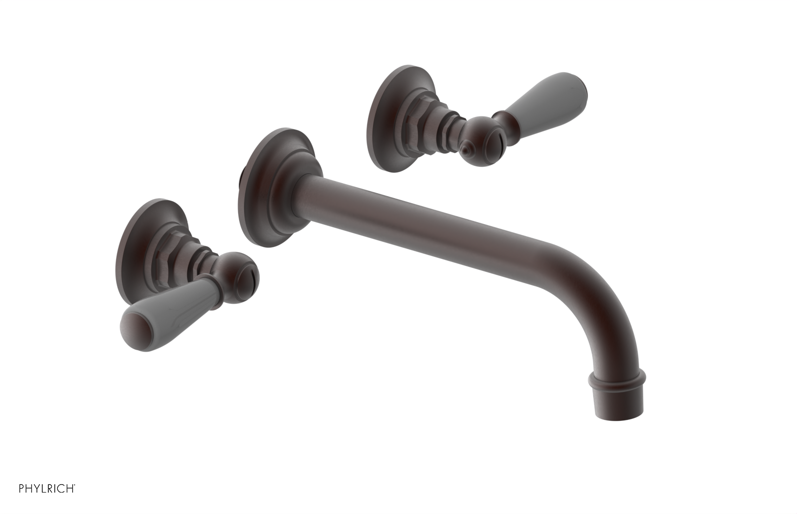 Phylrich Jamestown Wall Tub Set with Lever Handle by Phylrich
