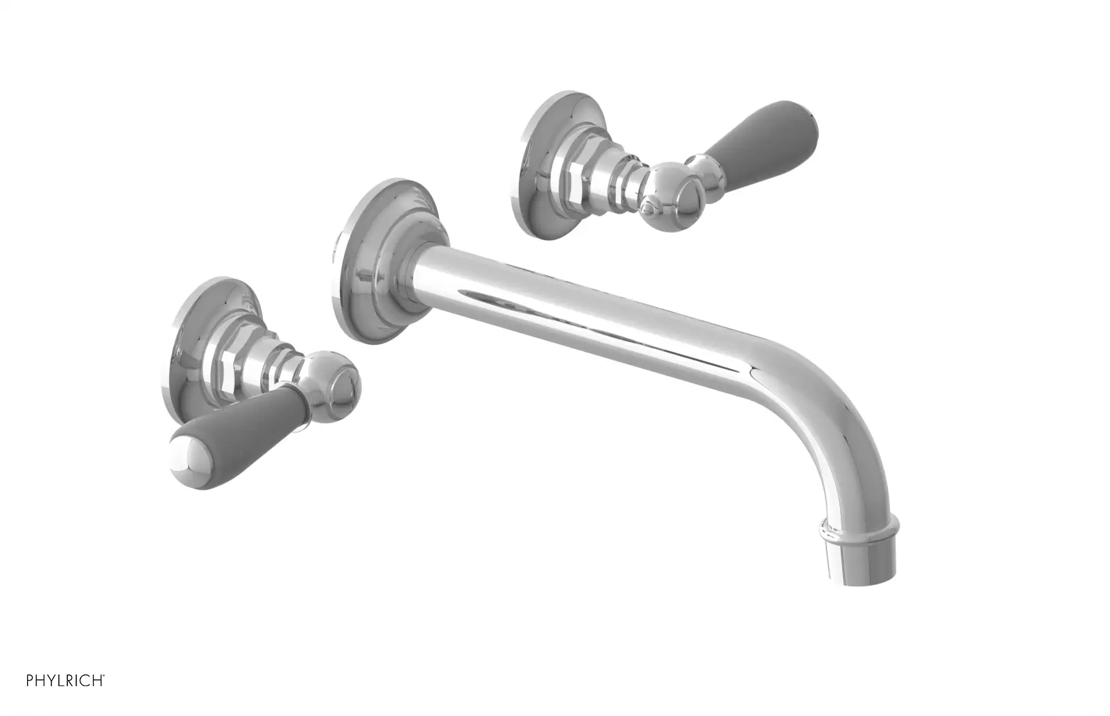 Phylrich Jamestown Wall Tub Set with Lever Handle by Phylrich