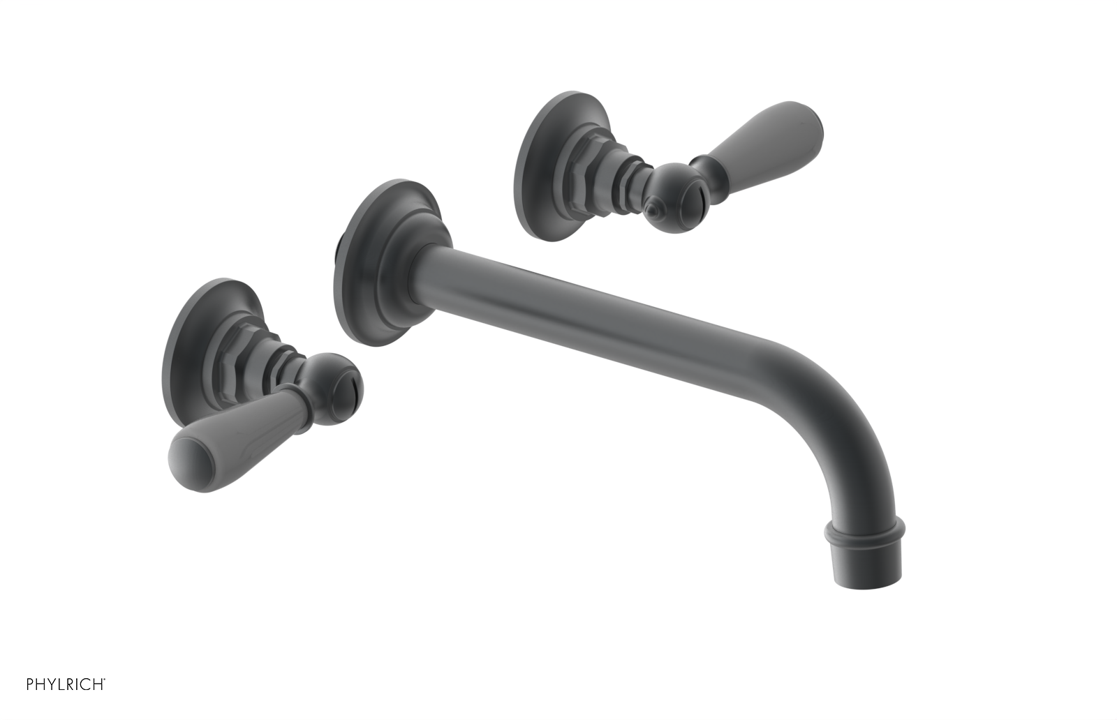 Phylrich Jamestown Wall Tub Set with Lever Handle by Phylrich