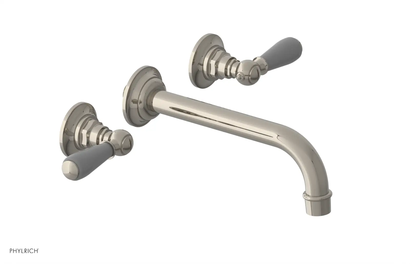 Phylrich Jamestown Wall Tub Set with Lever Handle by Phylrich