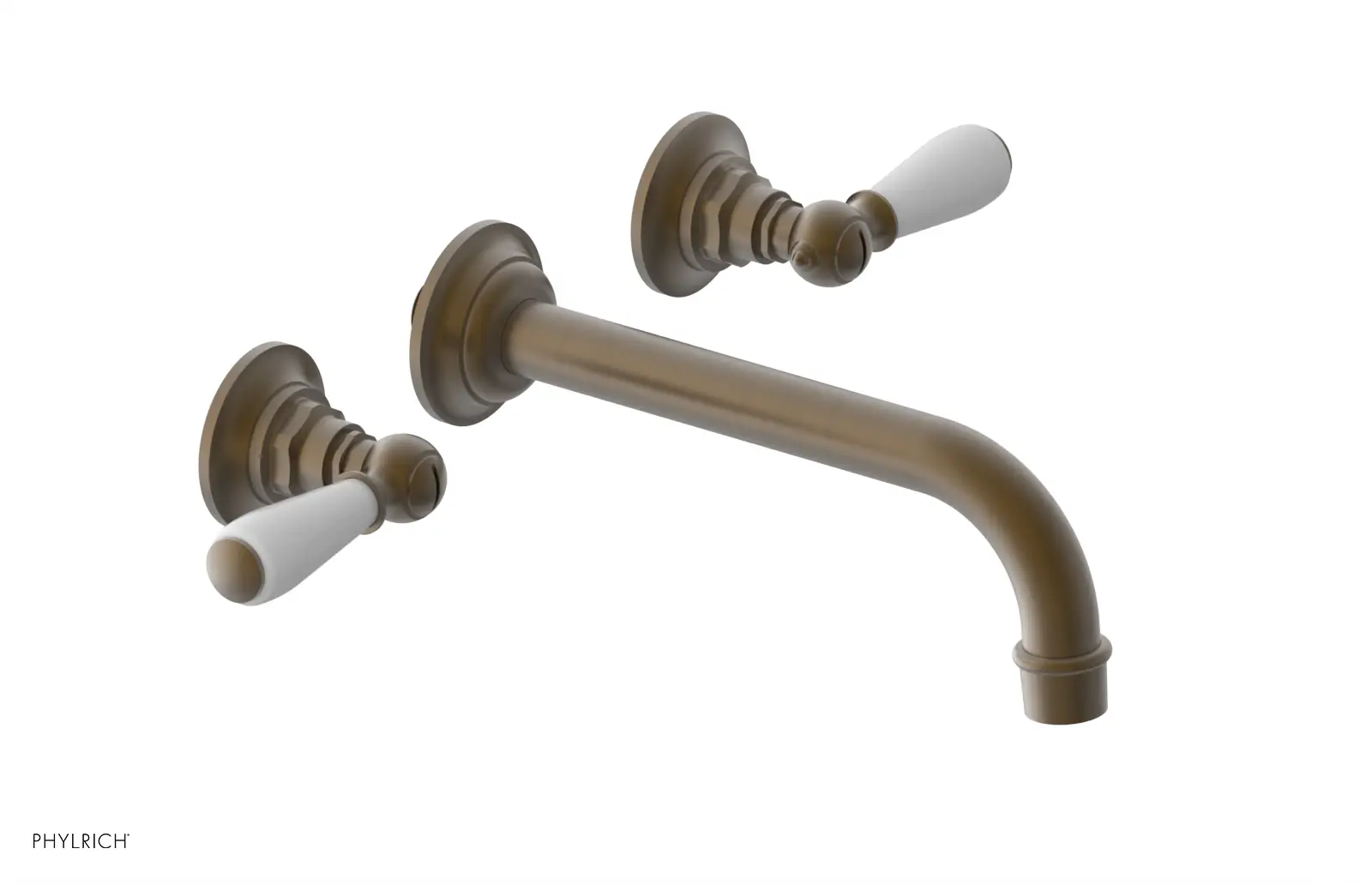 Phylrich Jamestown Wall Lavatory Set with Lever Handle by Phylrich