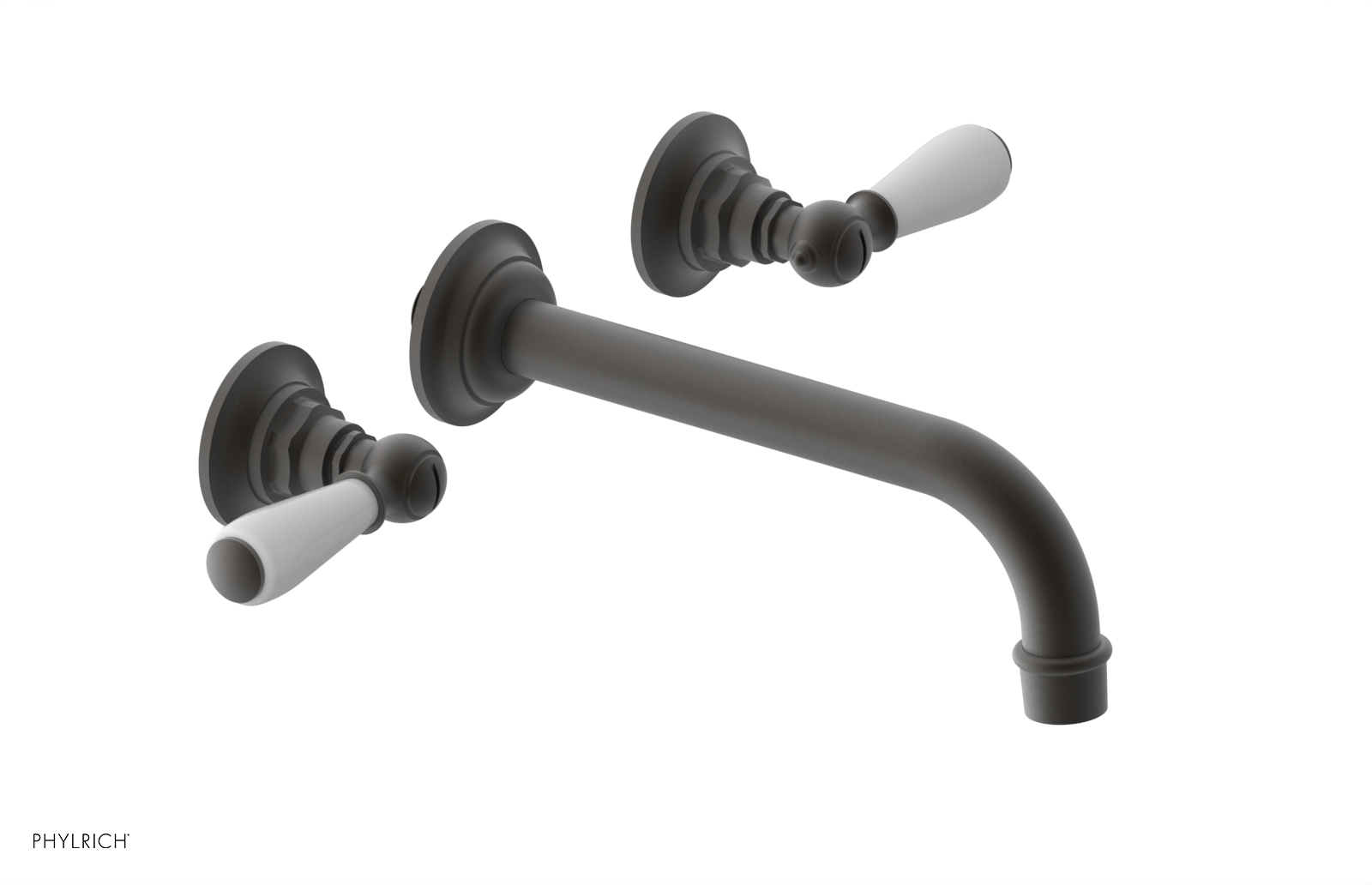 Phylrich Jamestown Wall Tub Set with Lever Handle by Phylrich