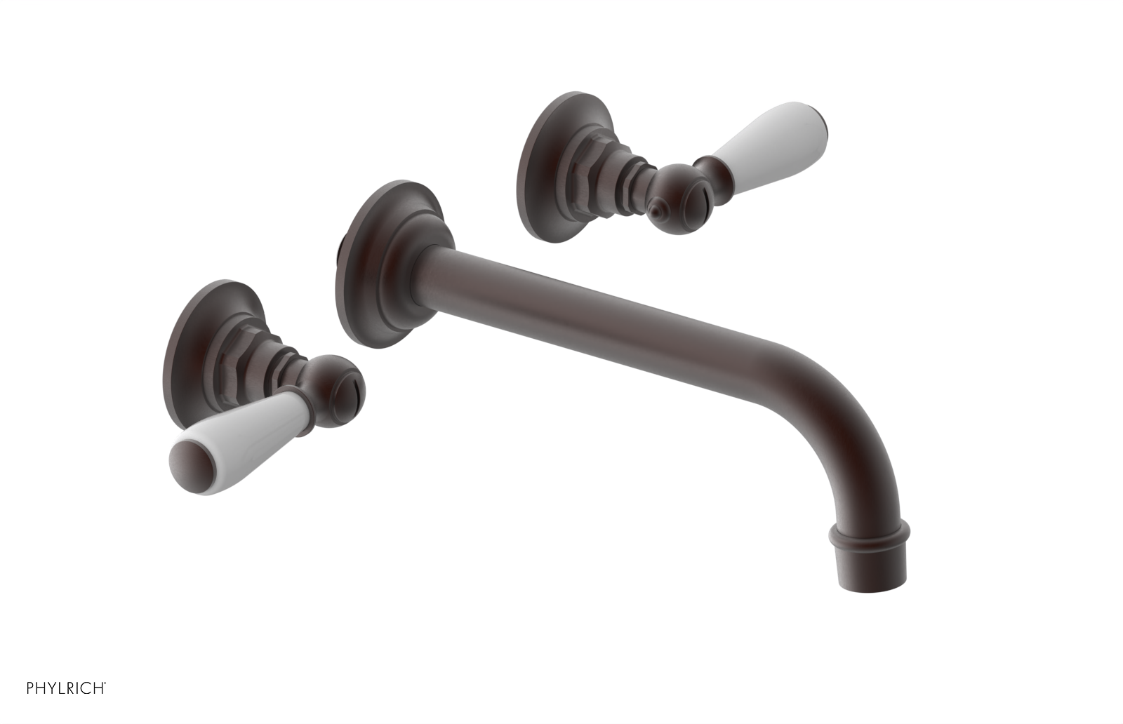 Phylrich Jamestown Wall Lavatory Set with Lever Handle by Phylrich