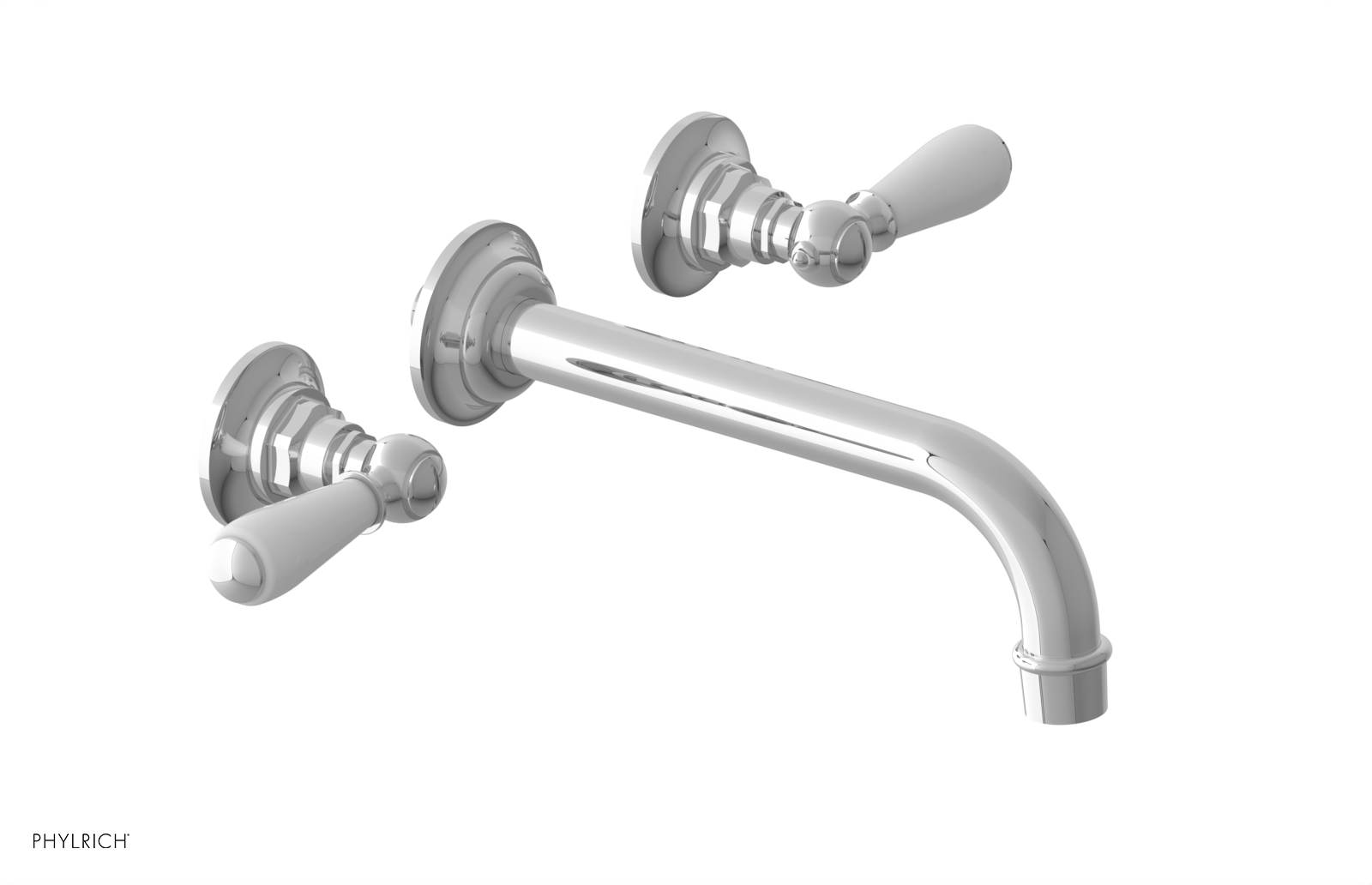 Phylrich Jamestown Wall Tub Set with Lever Handle by Phylrich