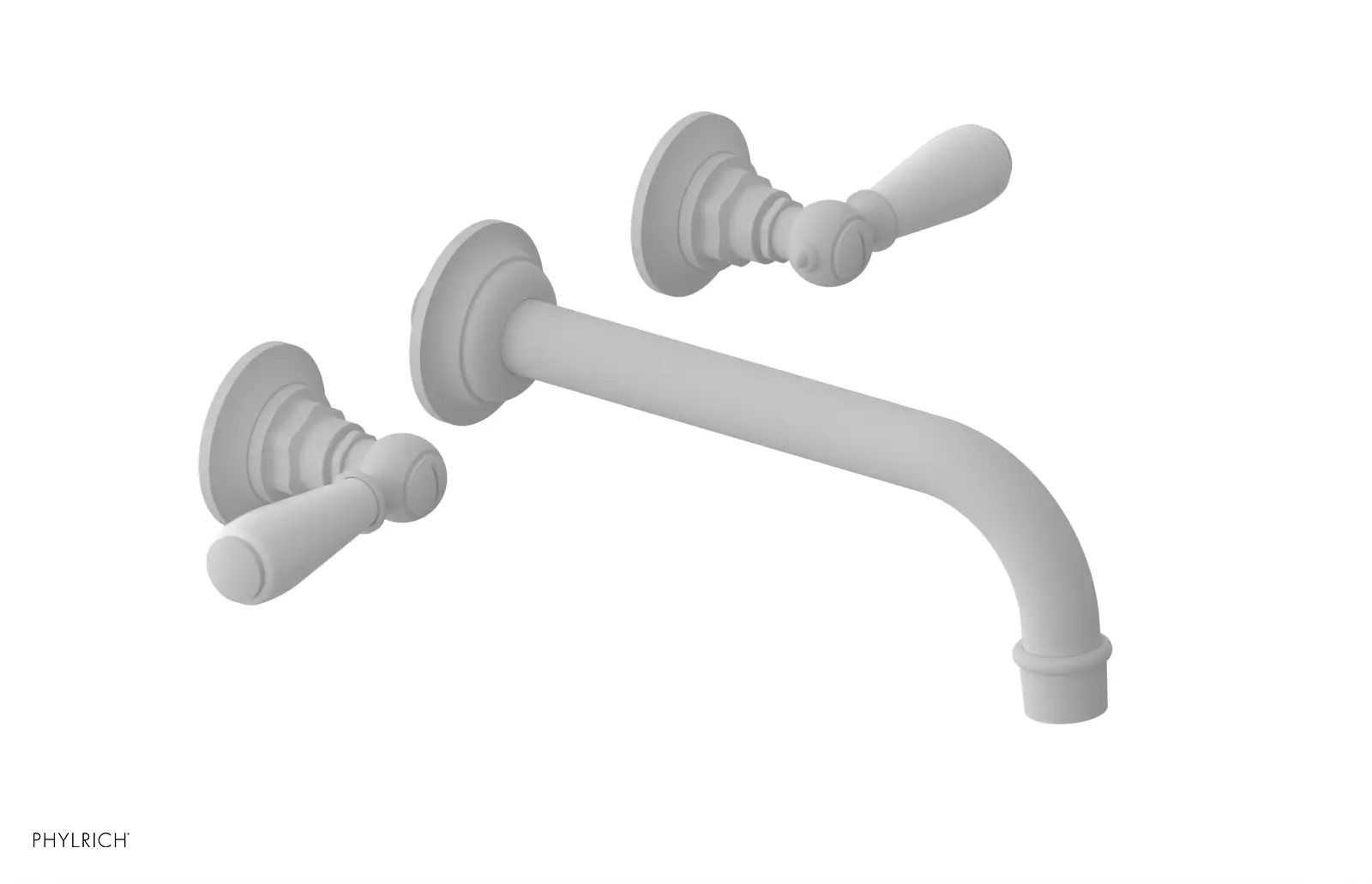 Phylrich Jamestown Wall Tub Set with Lever Handle by Phylrich