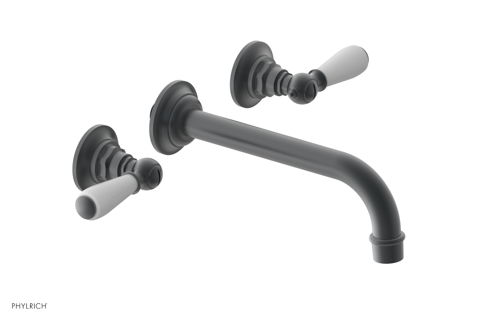 Phylrich Jamestown Wall Tub Set with Lever Handle by Phylrich