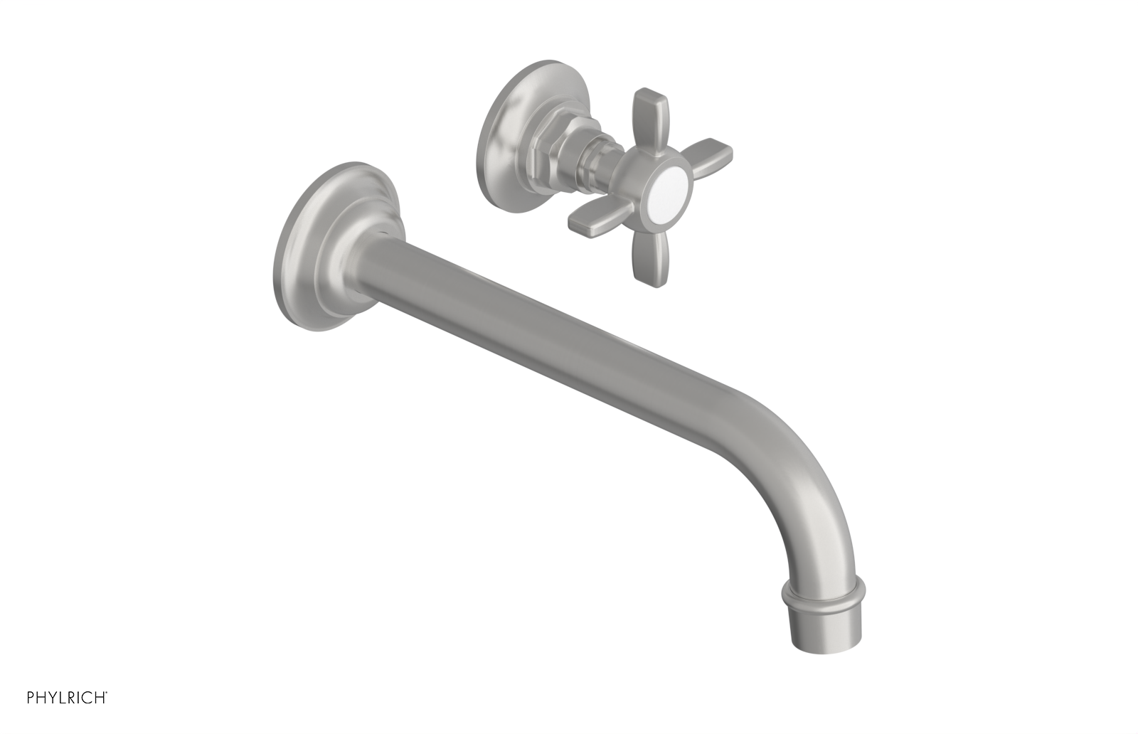 Phylrich Jamestown 10" Spout Single Handle Wall Lavatory Set