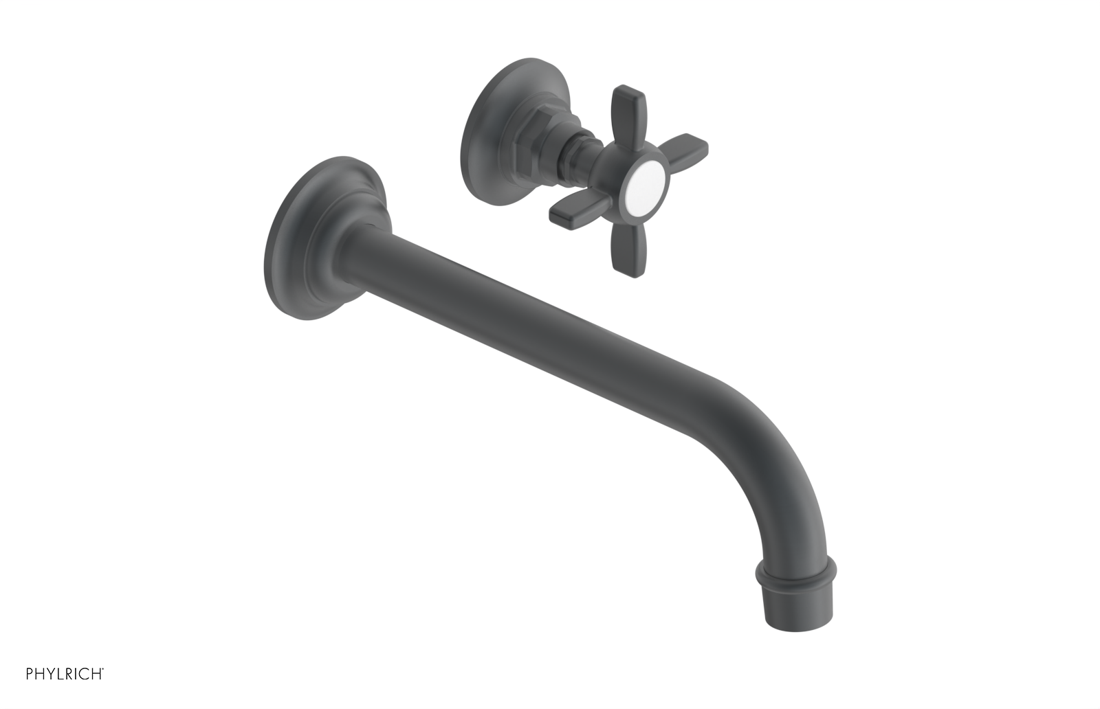 Phylrich Jamestown 10" Spout Single Handle Wall Lavatory Set