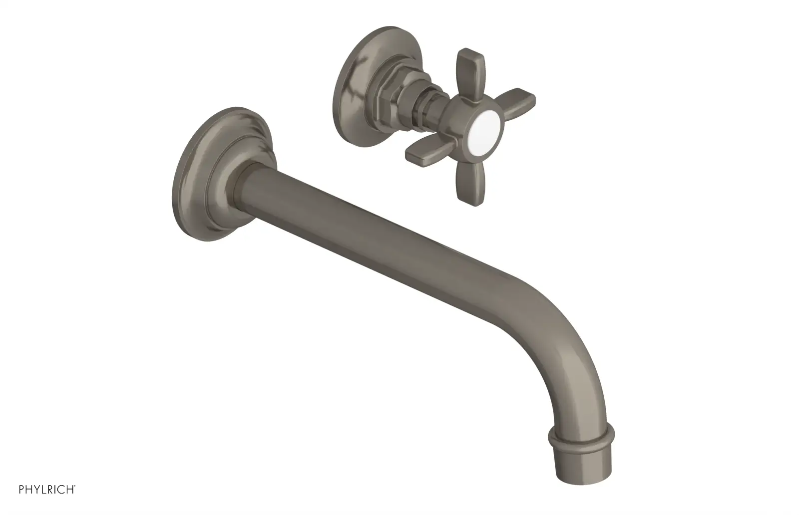 Phylrich Jamestown Single Handle Wall Lavatory Set by Phylrich
