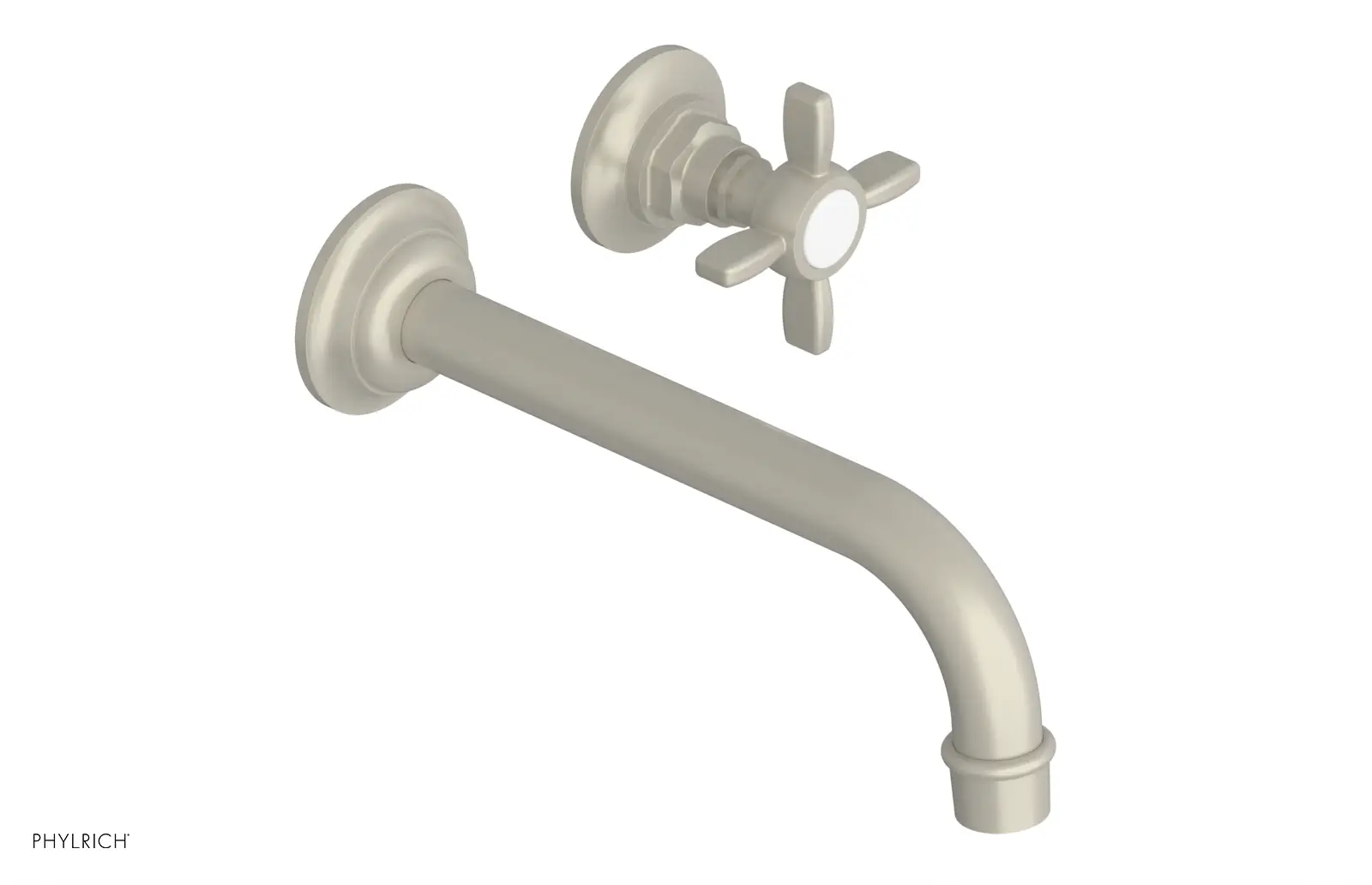 Phylrich Jamestown Single Handle Wall Lavatory Set by Phylrich