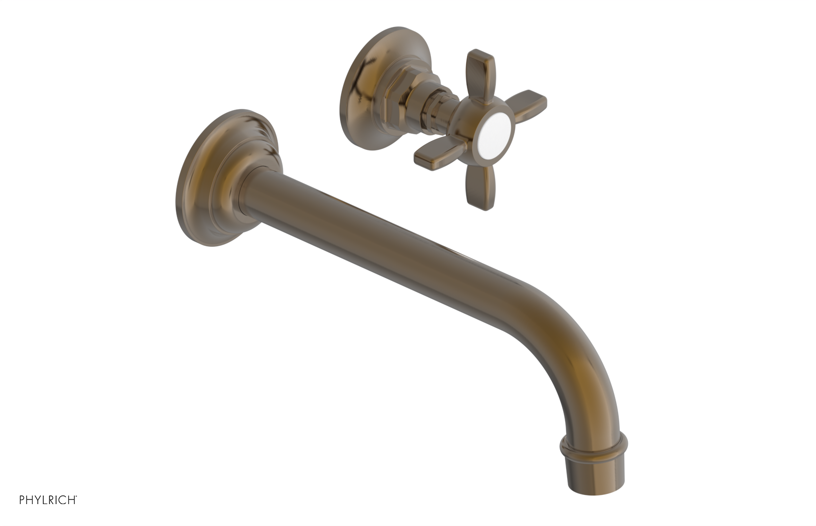 Phylrich Jamestown Single Handle Wall Lavatory Set