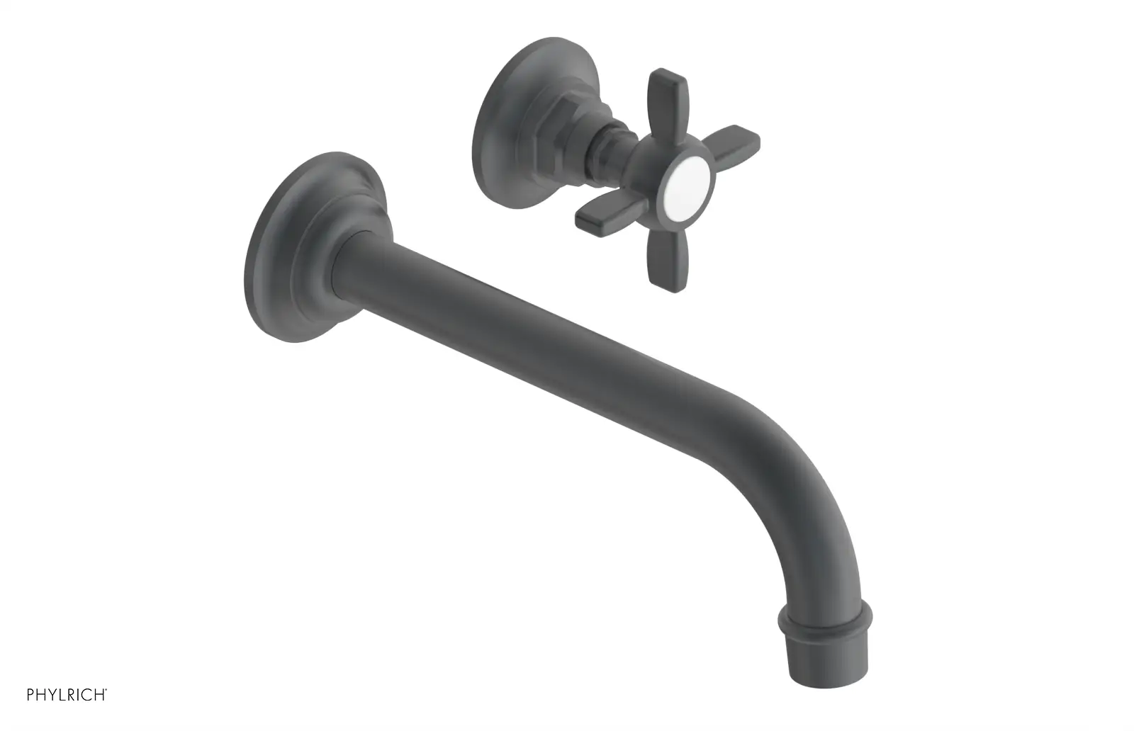 Phylrich Jamestown Single Handle Wall Lavatory Set by Phylrich