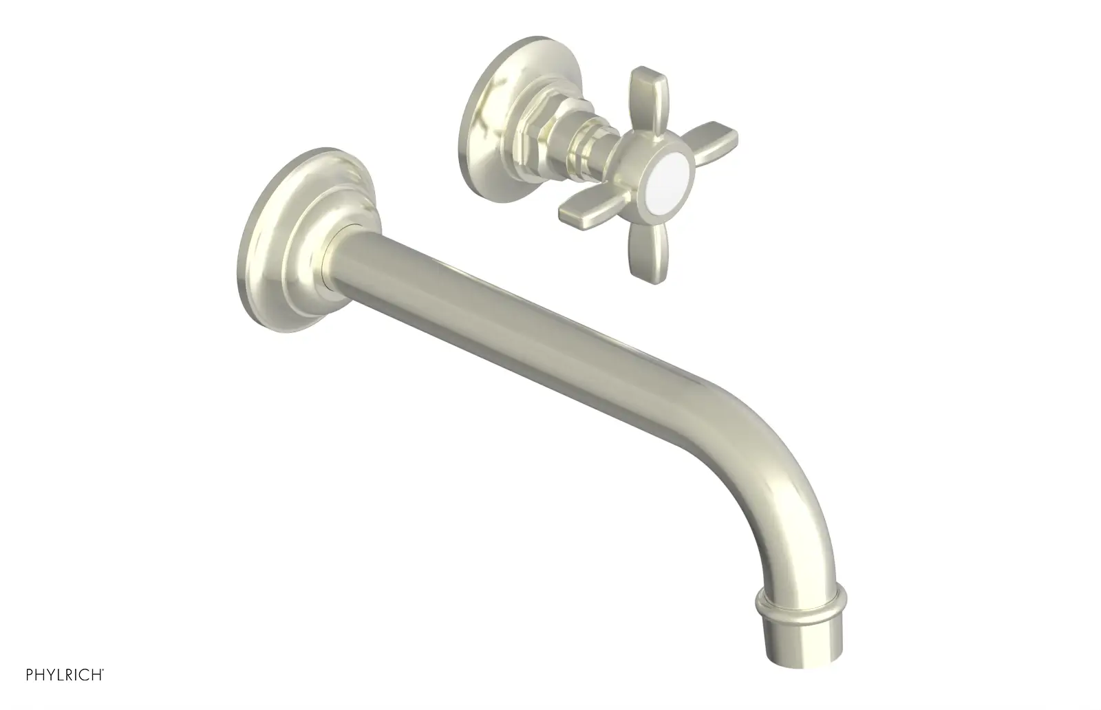 Phylrich Jamestown Single Handle Wall Lavatory Set by Phylrich